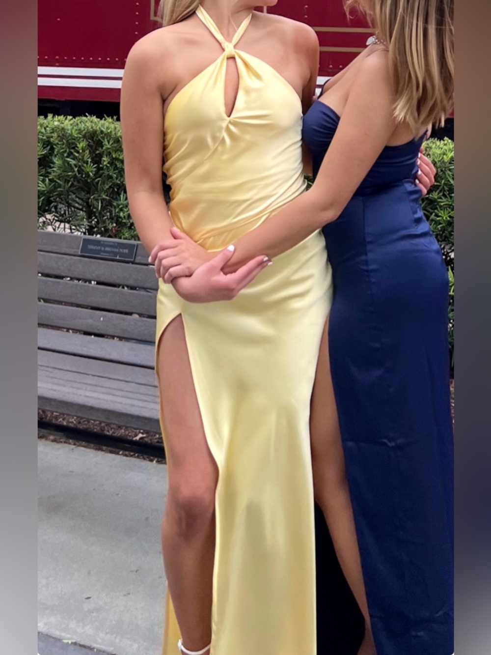 Forever 21 Yellow Maxi Dress